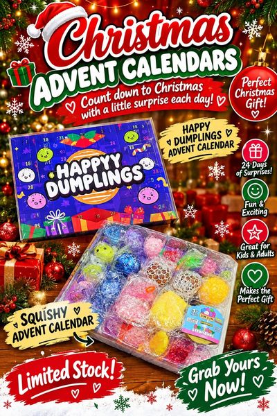 Happy Dumplings Advent Calendars 24pcs