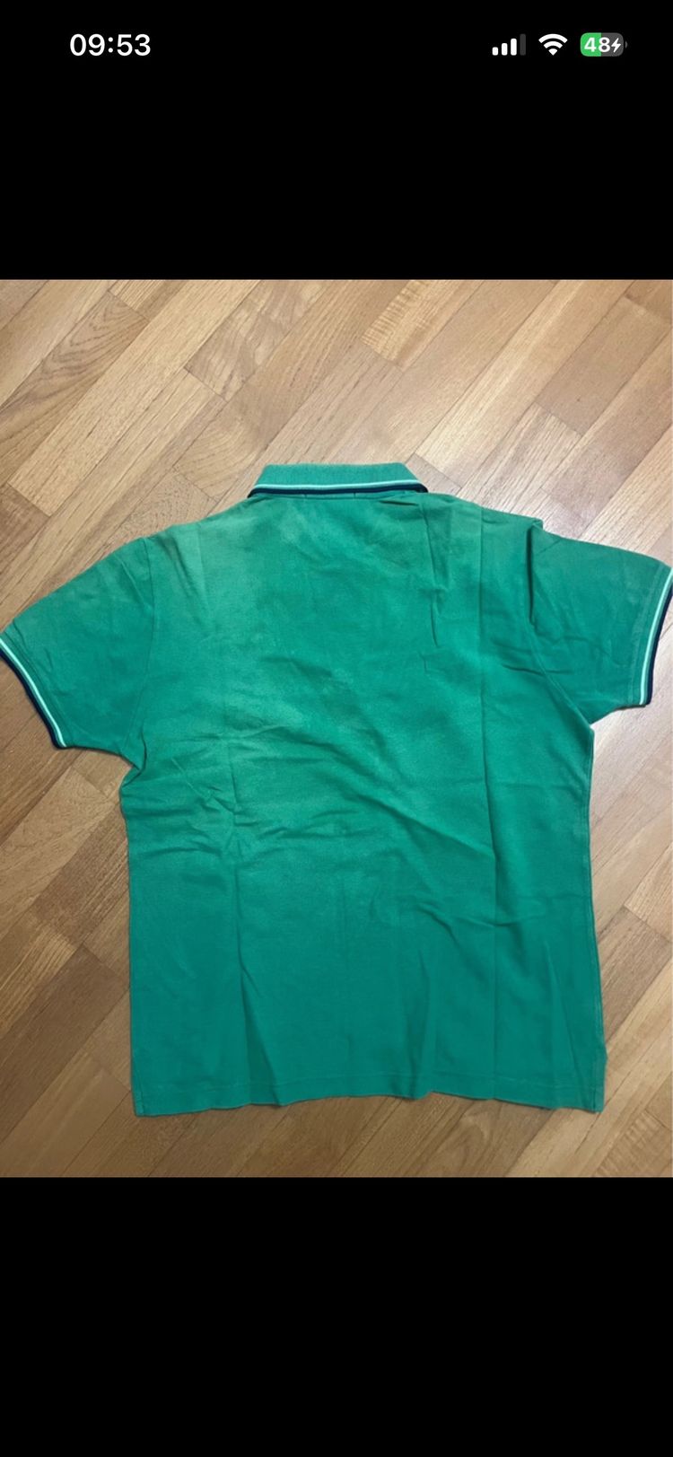 Fred Perry Green Polo Shirt image 2