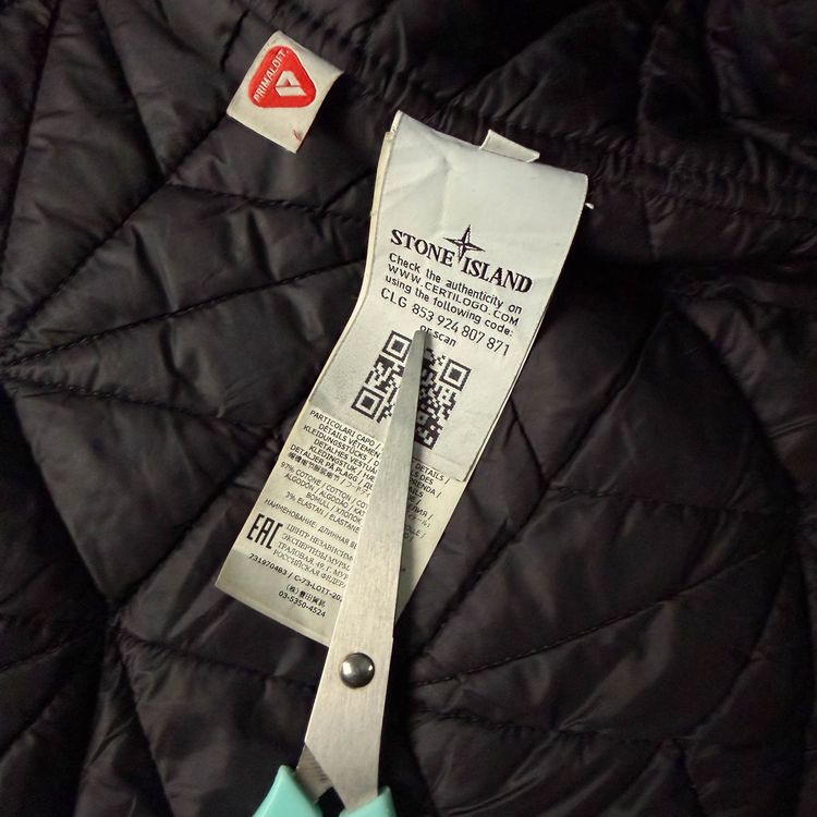 Stone Island Shadow Project Rubberised Linen Parker (M) imagen 3