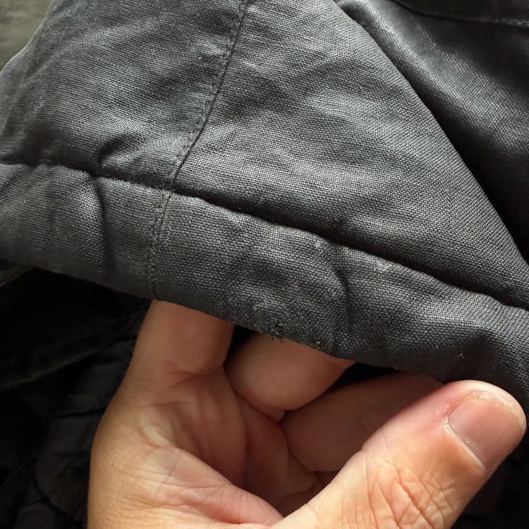 Stone Island Shadow Project Rubberised Linen Parker (M) imagen 4