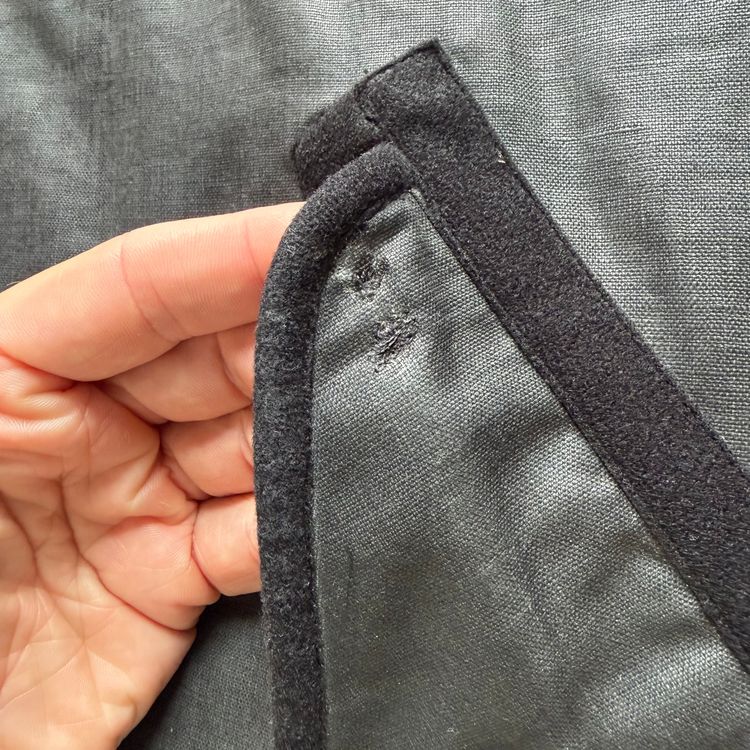 Stone Island Shadow Project Rubberised Linen Parker (M) imagen 7