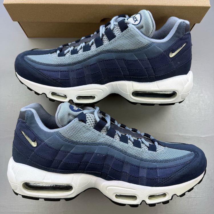 Nike Air Max 95 Size UK 7 SC Armoury Blue White Grey Men's Trainers CJ4595-400 image 1