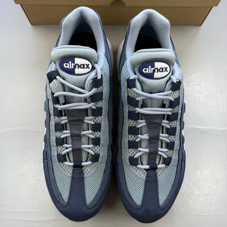 Nike Air Max 95 Size UK 7 SC Armoury Blue White Grey Men's Trainers CJ4595-400 image 2