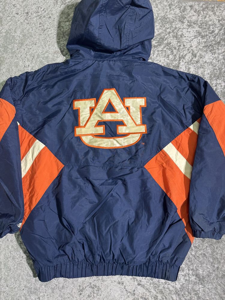 NFL Navy Blue And Orange Hooded Jacket With Auburn  Tigers Logo image 1