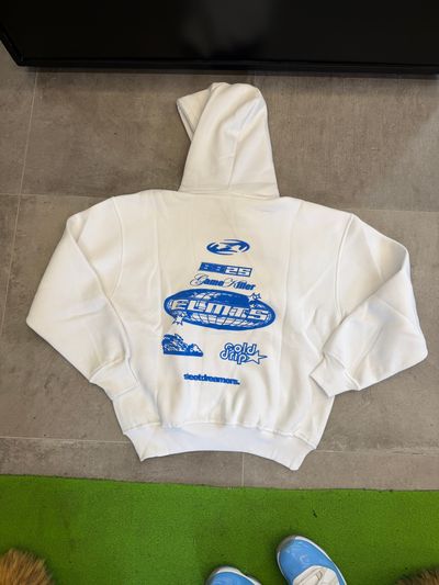 Felpa stampa blu elmts