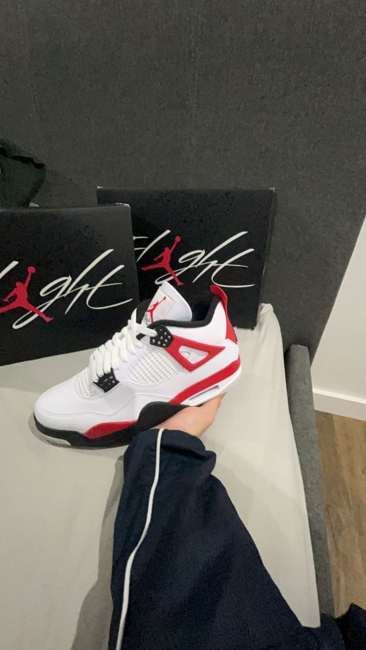 jordan 4 red cement