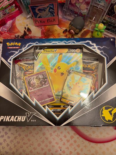 Pikachu V Box