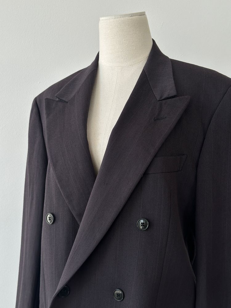 Christian Dior 1990s Pure Wool Double Breasted Blazer - M image 2