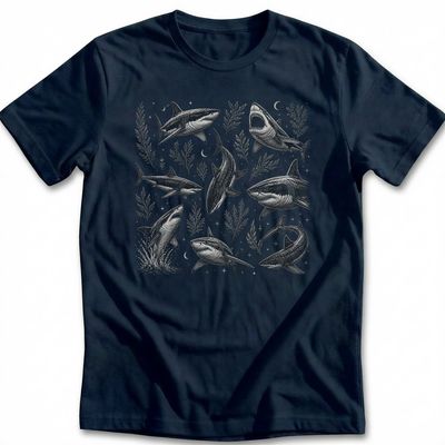 Shark Fine Etching T-Shirt AU 4