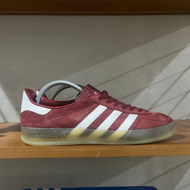 adidas INDOOR GAZELLE | Maroon/White | 2013 | Code: D65412 | UK 8 image 7