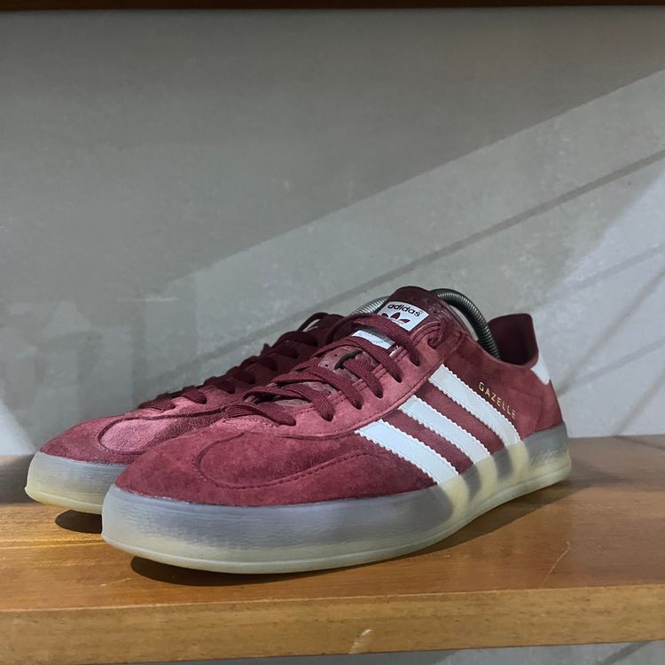 adidas INDOOR GAZELLE | Maroon/White | 2013 | Code: D65412 | UK 8 image 10