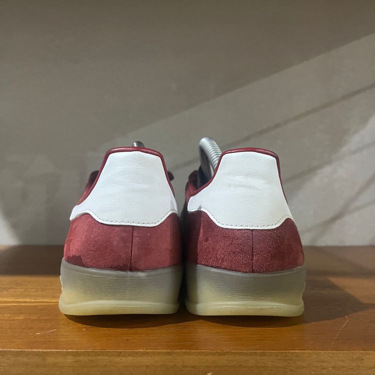 adidas INDOOR GAZELLE | Maroon/White | 2013 | Code: D65412 | UK 8 image 2