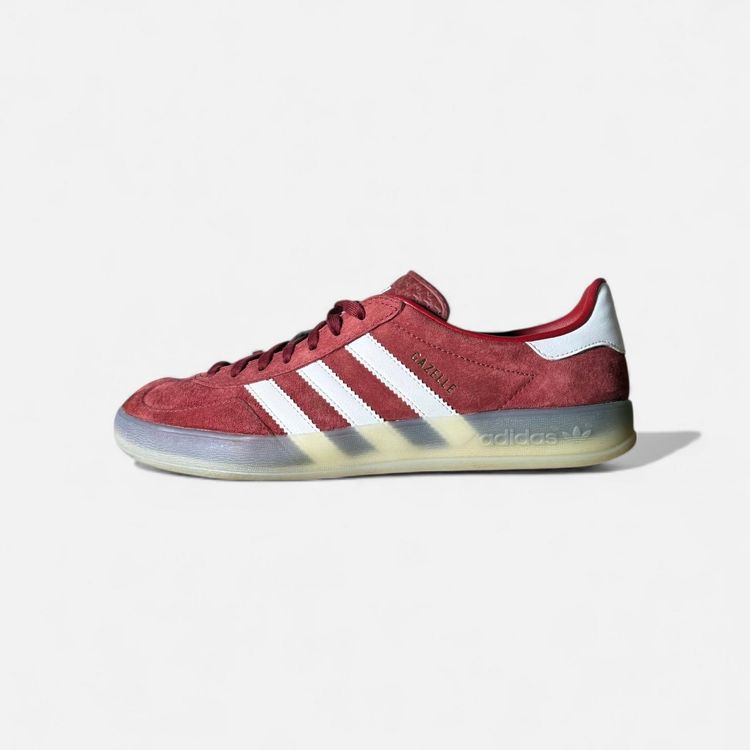 adidas INDOOR GAZELLE | Maroon/White | 2013 | Code: D65412 | UK 8 image 1