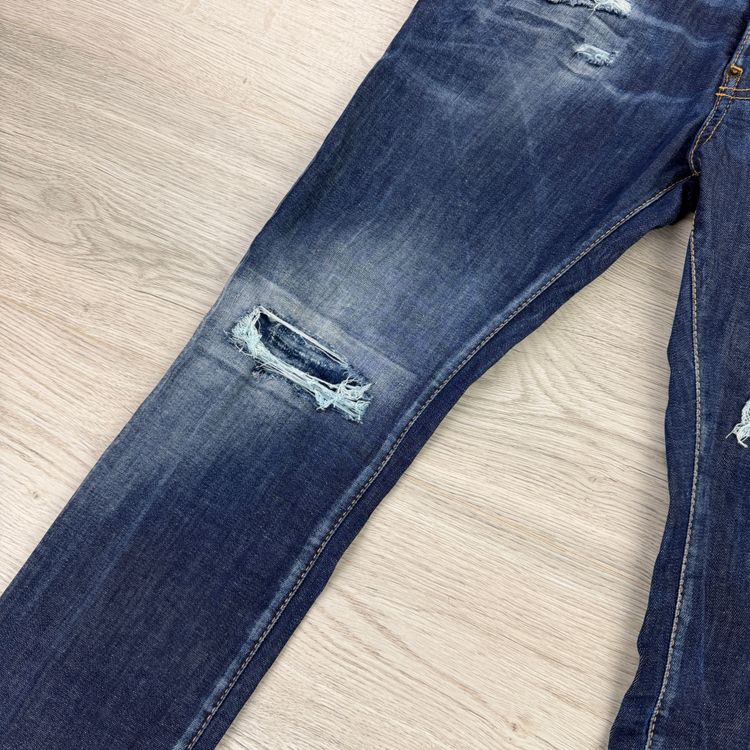 Dsquared2 Men’s Blue Distressed Jeans - 44 (Uk 28) image 5