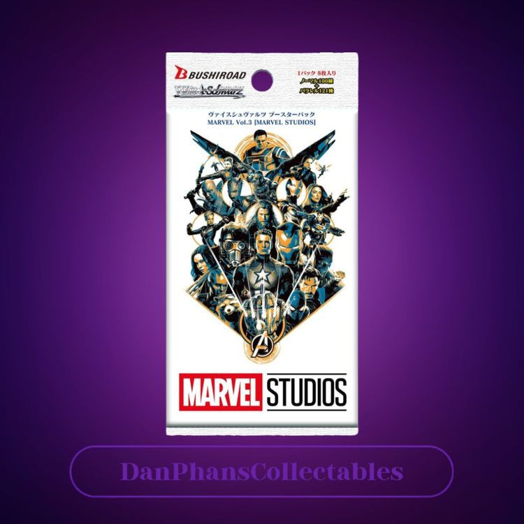 Weis Schwarz Japanese Marvel Studios Vol.3 Booster Pack