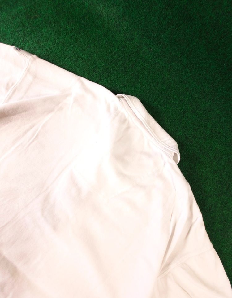 Lacoste White Polo Shirt With Colored Stripes image 2