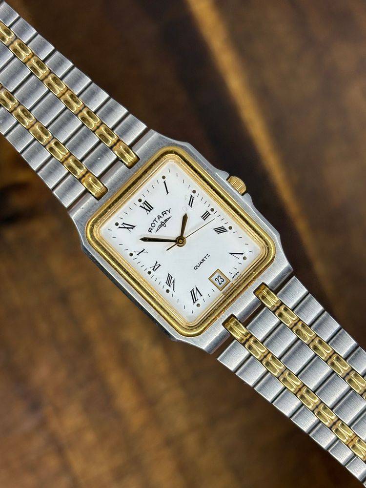 Rotary Quartz Dress Watch – Two-Tone (Box & Papers)