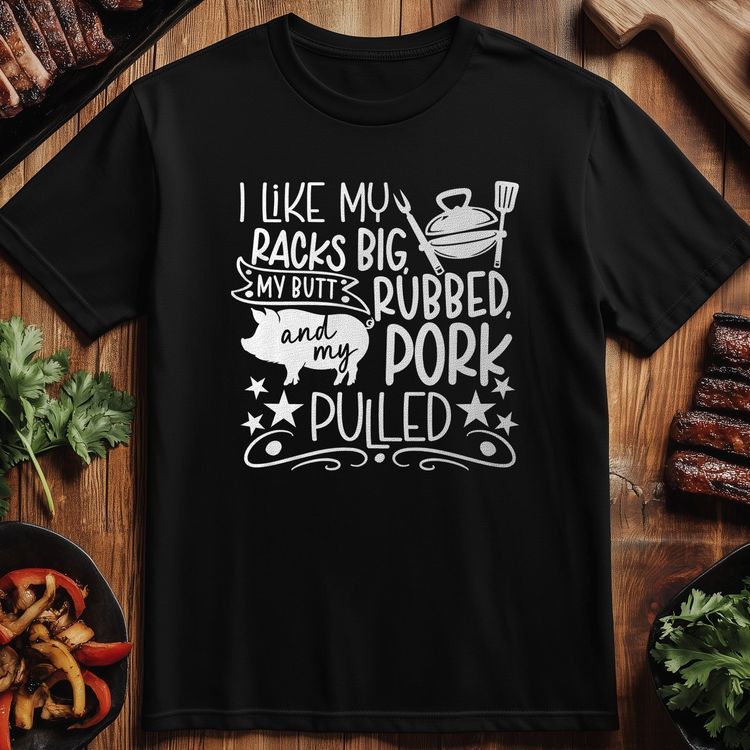 I Like My Racks T-Shirt EU image 3