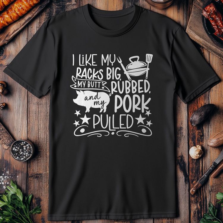 I Like My Racks T-Shirt EU image 1