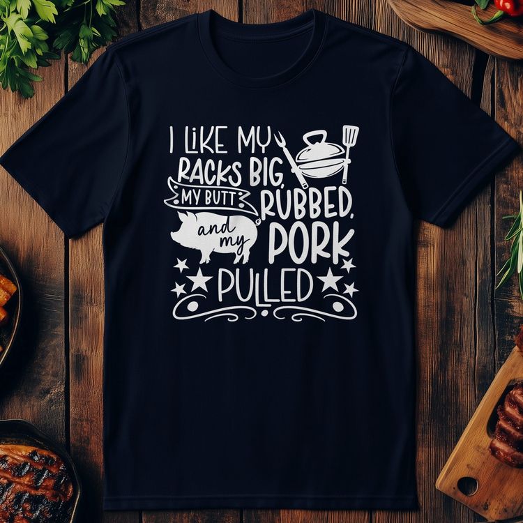 I Like My Racks T-Shirt EU image 4