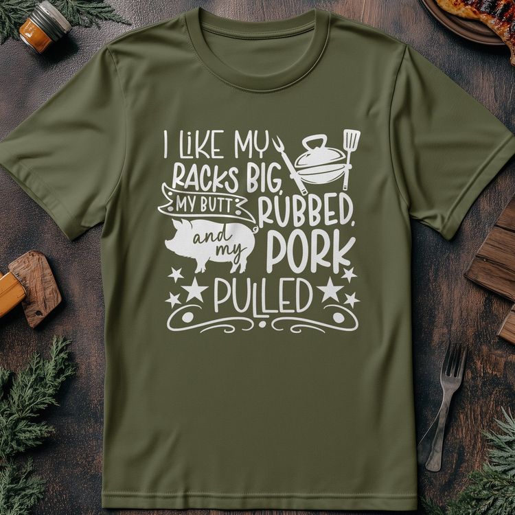 I Like My Racks T-Shirt EU image 5