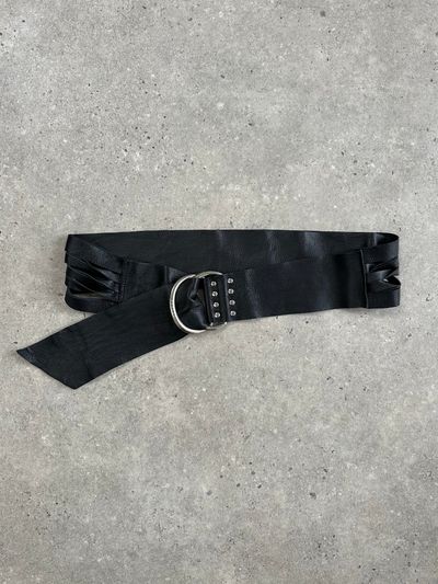Versace Versus 1990s Leather Chunky Belt 8