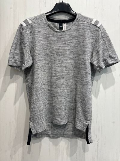 Maglietta grigia a maniche corte Adidas