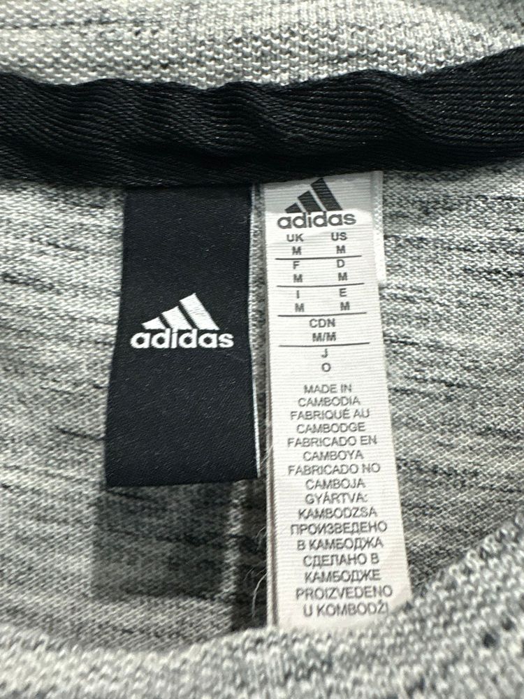 Maglietta grigia a maniche corte Adidas 3
