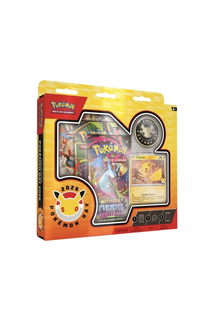 Blister 30th Fiamme Spettrali Megaevoluzione 