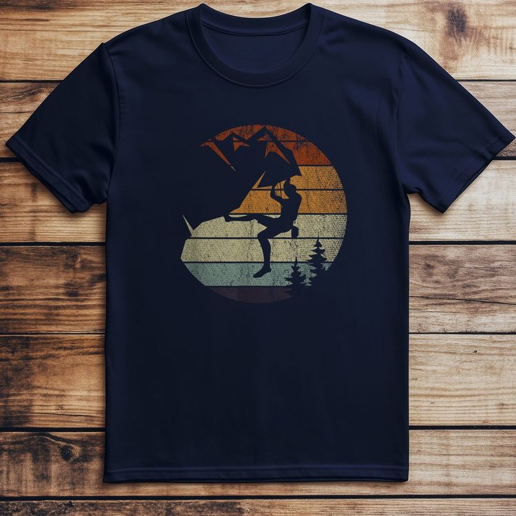 Retro Bouldering T-Shirt - Saddle Up image 5