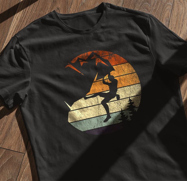 Retro Bouldering T-Shirt - Saddle Up image 4