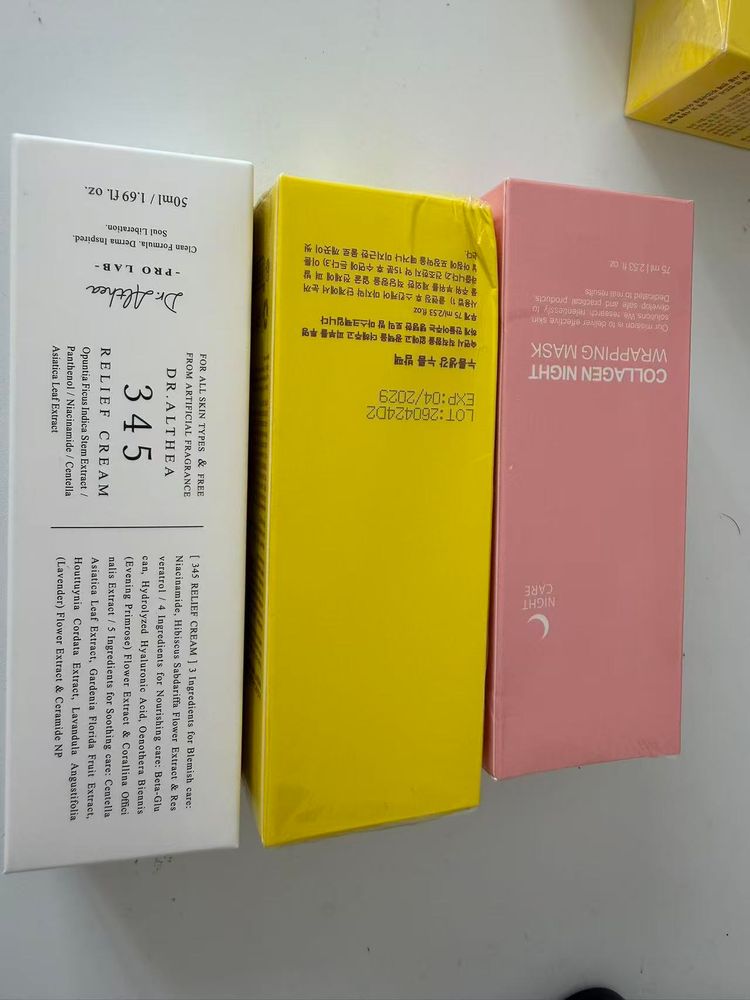 Pro Lab Relief Cream, Collagen Night Wrapping Mask image 1