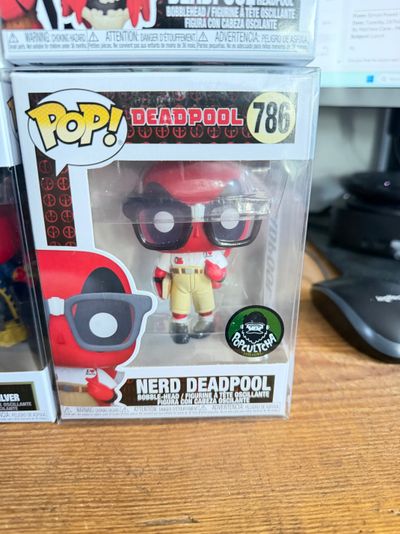 Nerd Deadpool Funko Pop Figure