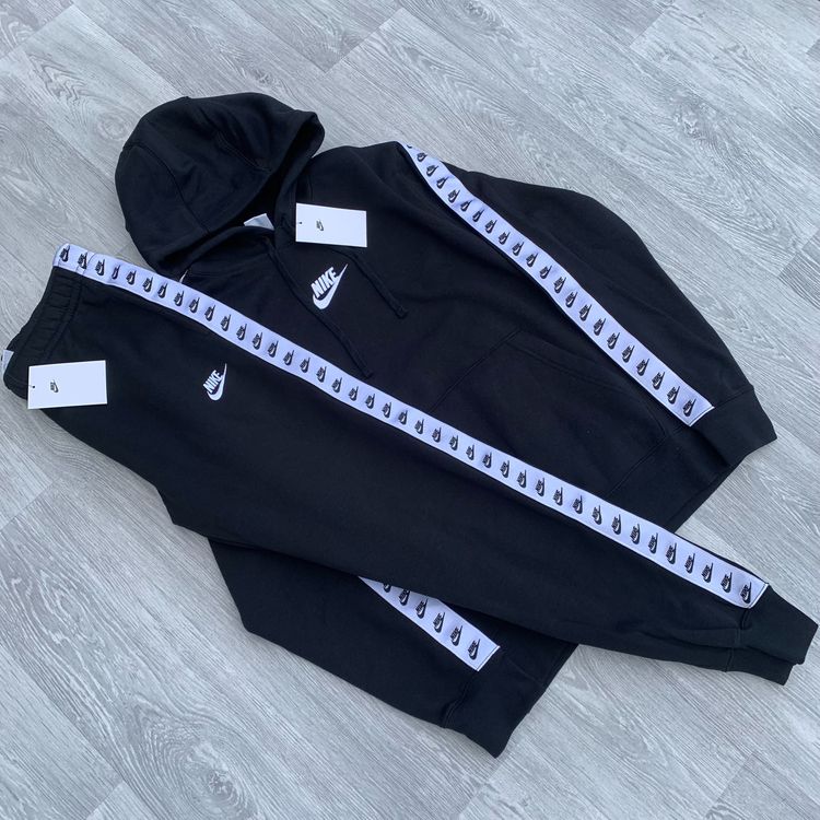 Nike Nike Zeus Tape Club Fleece Tracksuit Hoodie Joggers Sweatpants [DM6838-010] product image