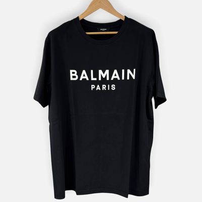 T-shirt in cotone con stampa taglia XL