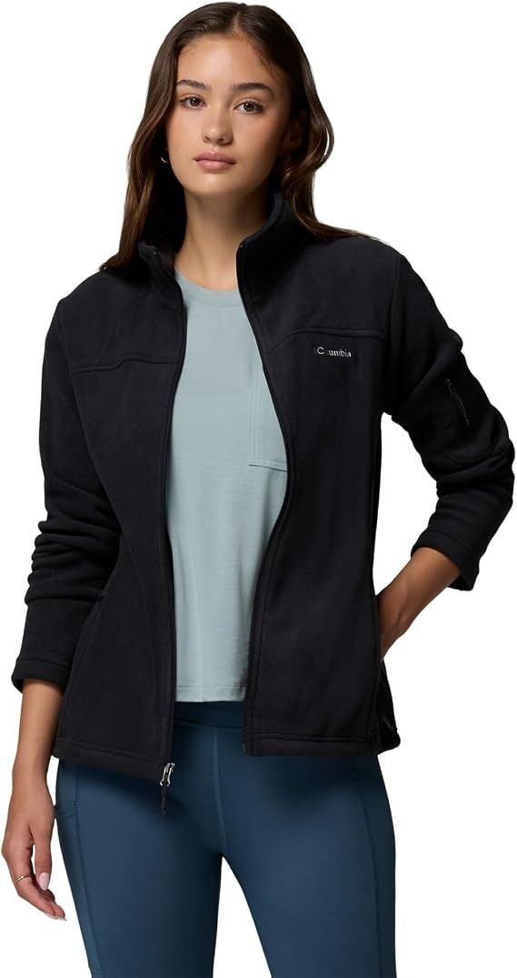 Columbia Women'S Black Fleece Jacket image 1