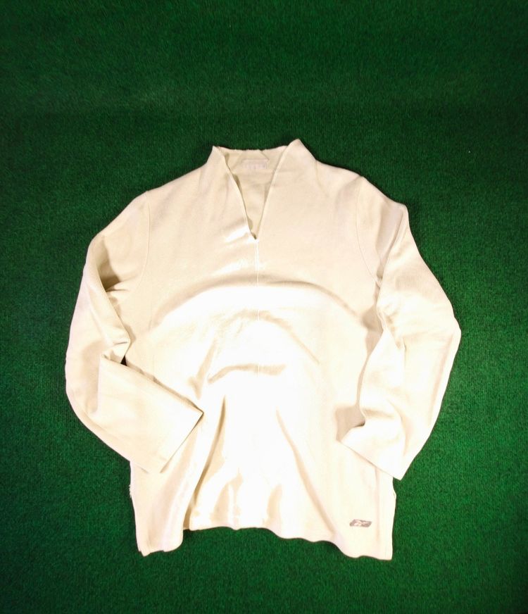 Reebok White Long Sleeve Sweater image 1
