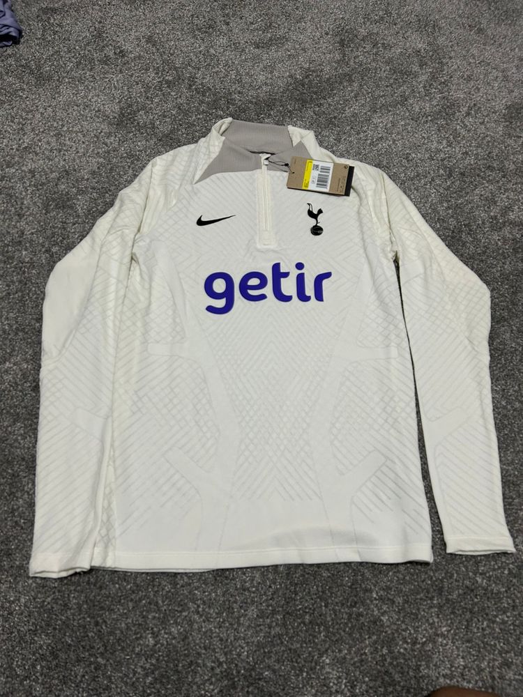 Tottenham Hotspurs FC drill top RRP £109 SMALL
