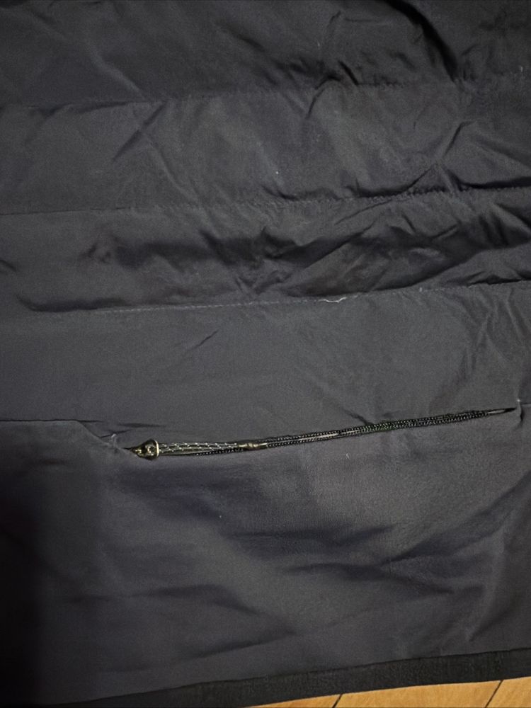 Lululemon Down For It All Jacket Men's True Navy Medium Store Return Zip Issue image 5