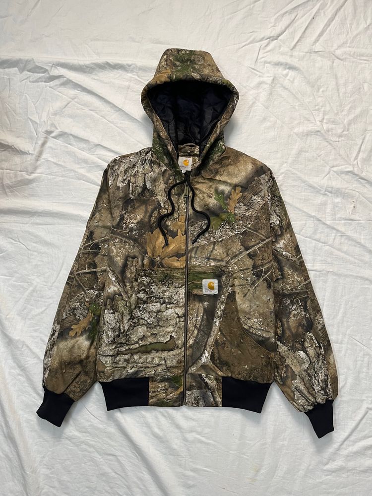 1-2 WEEK DELAY Carhartt REAL TREE Canvas Reworked Hooded Jacket