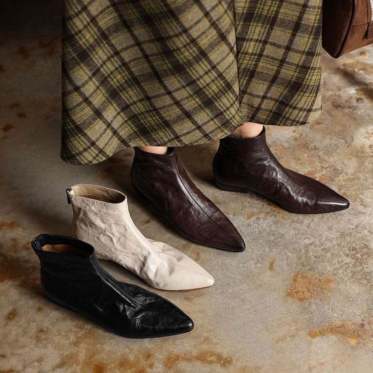 Pointed Toe Ankle Boots image 1