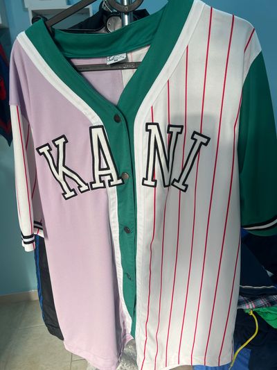 Karl Kani Button-Up Shirt With Kani Lettering