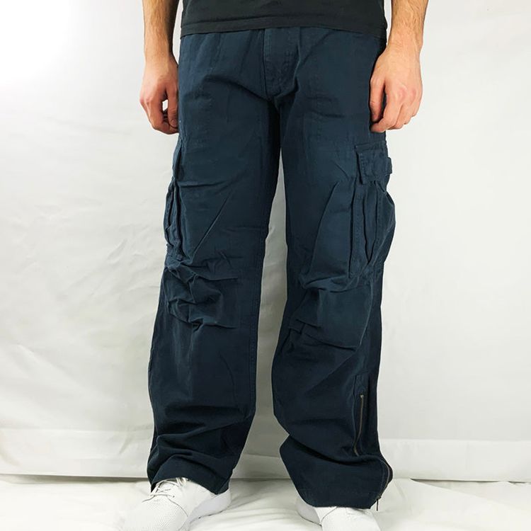Nike Vintage Nike Cargo Trousers in Navy Blue product image