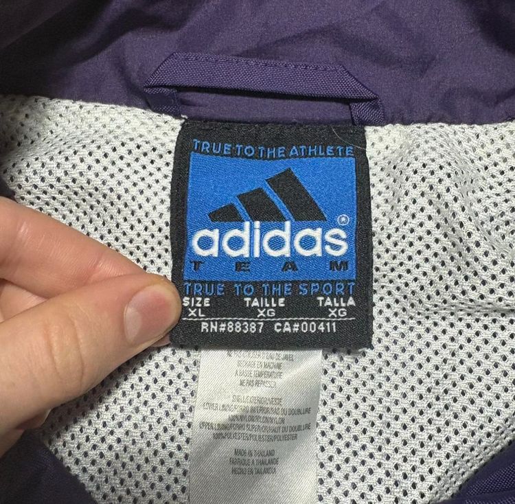 Immagine di Adidas Purple Windbreaker Jacket 4