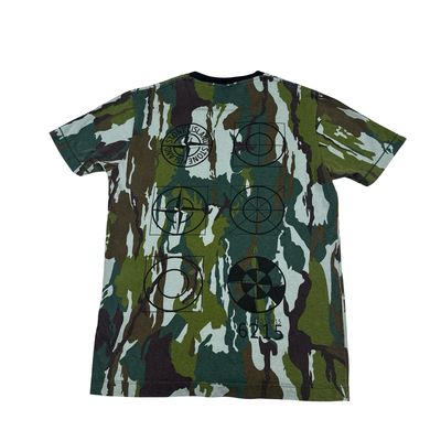 Stone Island 2015 Flowing Camo T Shirt - Medium