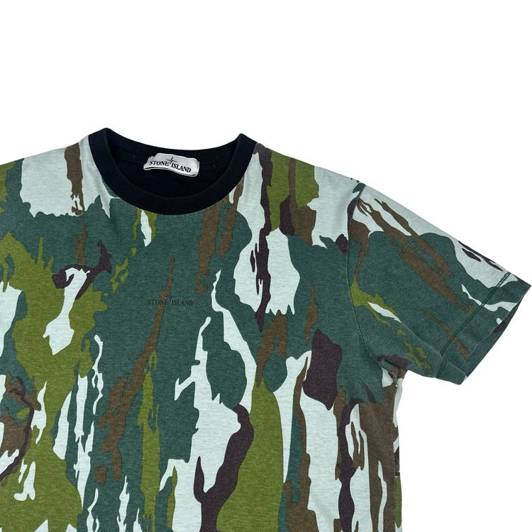 Stone Island 2015 Flowing Camo T Shirt - Medium image 5