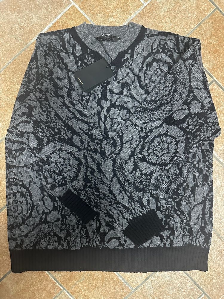 Versace Barocco Knit Sweater image 8