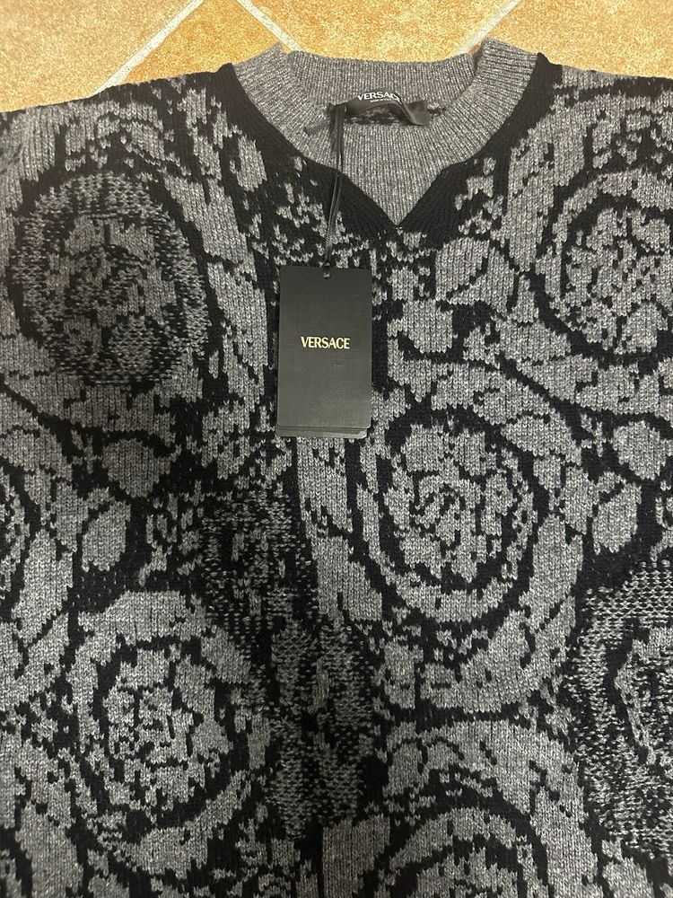 Versace Barocco Knit Sweater image 3