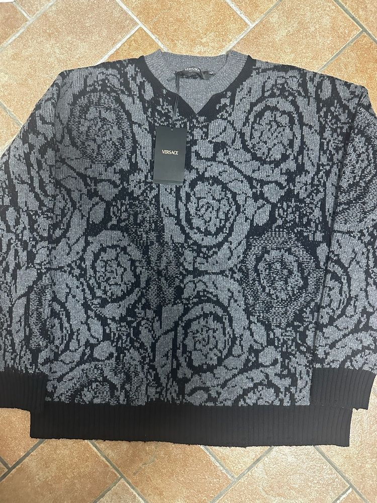 Versace Barocco Knit Sweater image 2