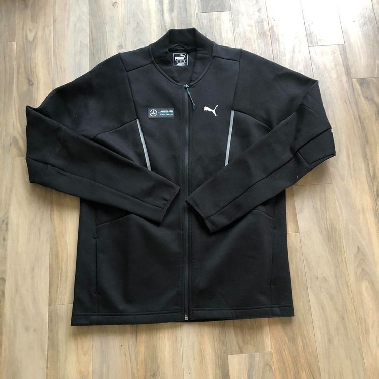 *BNWT* Puma x Mercedes AMG Petronas Sports Bomber Track Jacket, M, Black Grey Teal